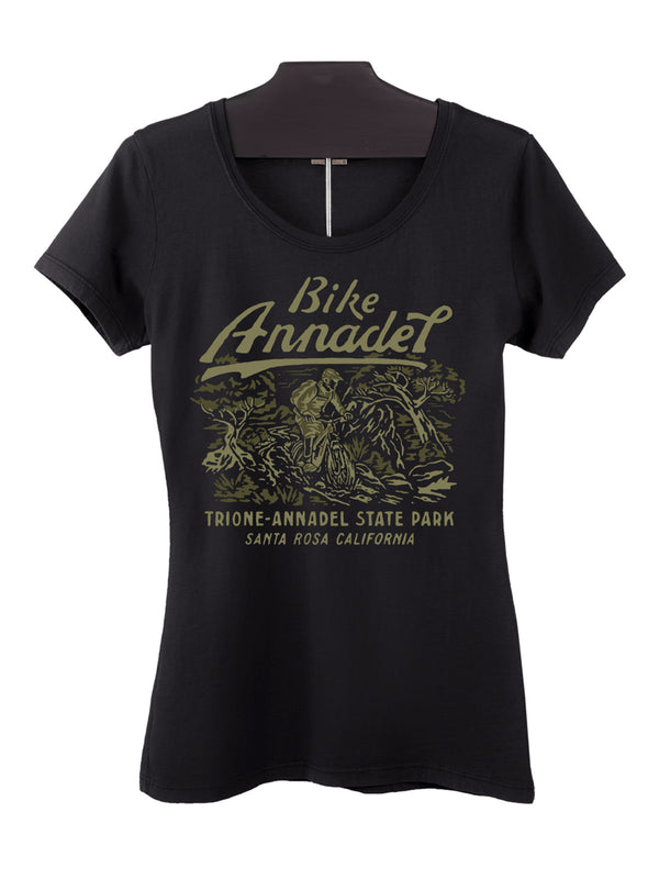 Bike Annadel State Park Womens T-shirt