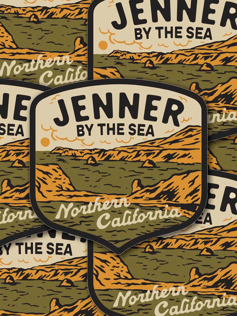 Jenner by the Sea Sticker
