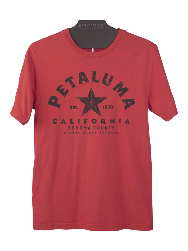 Faded Red Petaluma T-shirt