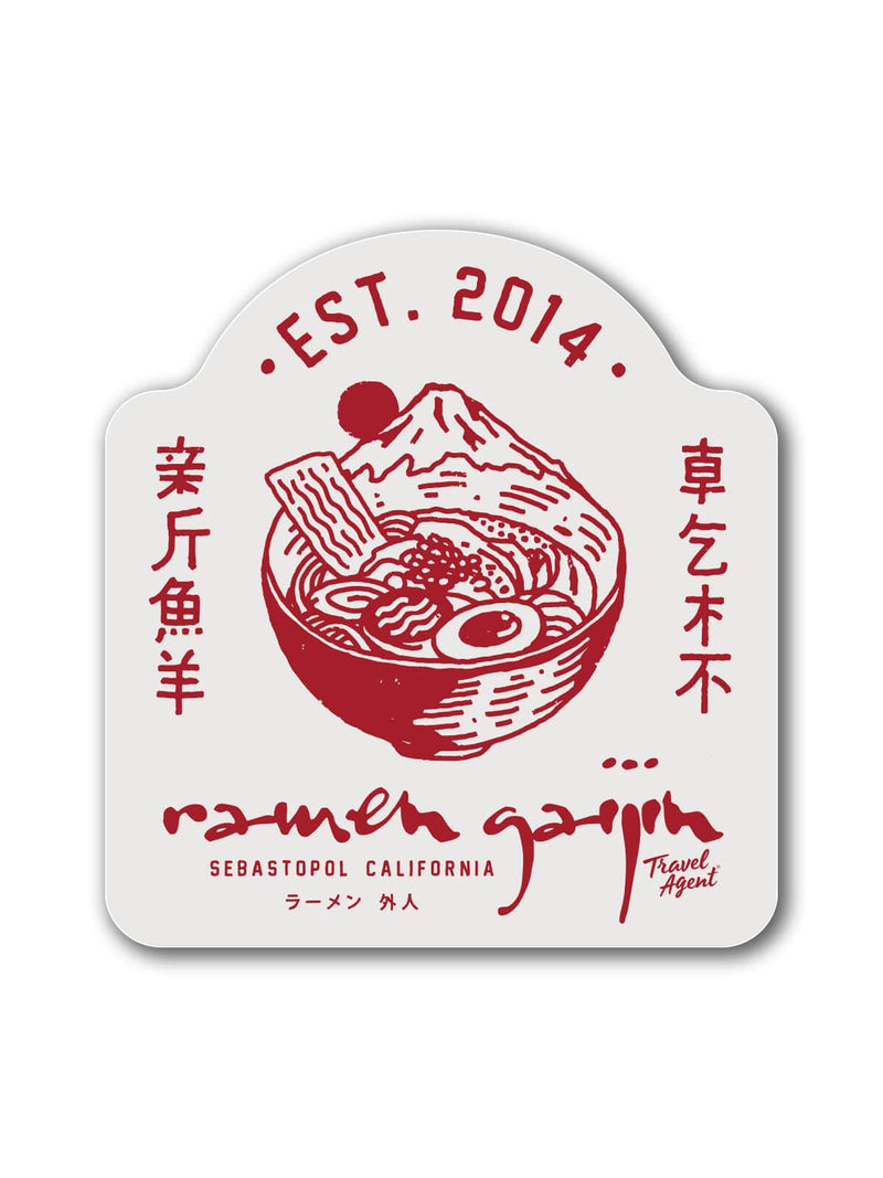 Ramen Gaijin Sticker